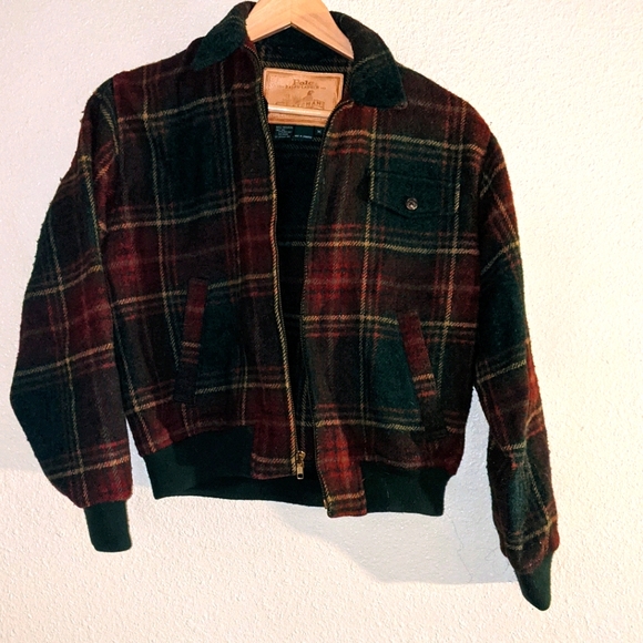 Polo Ralph Lauren Jackets & Blazers - Plaid Bomber Jacket Sportsman Polo RL